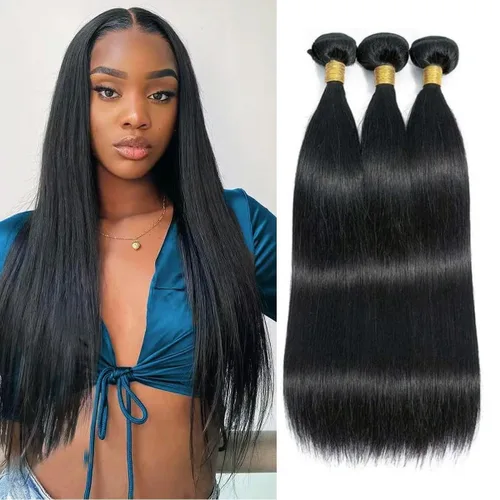 Miniatura 48 de Extensiones de pelo rizado brasileño de Selina, pelo virgen brasileño, 100 gramos/paquete, color natural (16 pulgadas, rizado)