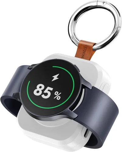Miniatura 8 de Cargador para Samsung Galaxy Watch, cargador de reloj portátil de 1200 mAh para Samsung Galaxy Watch 8/8 Classic/7/Ultra/6/6 Classic/5/5 Pro/4/3
