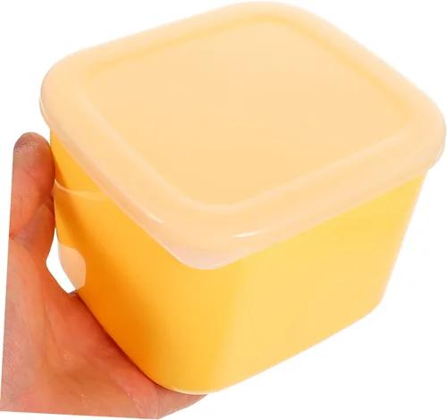 Miniatura 8 de CALLARON Mini recipiente de queso en rodajas para nevera, bloques de mantequilla, caja de almacenamiento de rebanadas de queso, plato de mantequilla