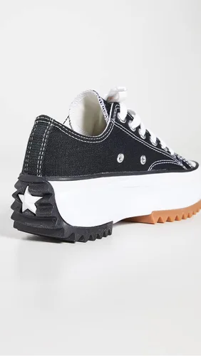 Miniatura 4 de Converse Zapatillas Run Star Hike Ox para mujer, negroblancogoma