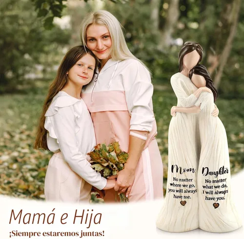 Miniatura 3 de Figuras de Mamá e Hija, Regalos de Mamá para Hija, Regalos de Hija para Mamá, Regalo de Navidad y Cumpleaños para Madre e Hija, Regalo de Acción