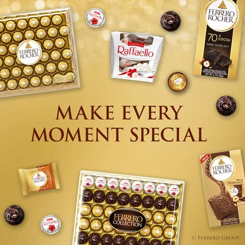 Miniatura 10 de Ferrero Rocher Chocolate con leche de avellana fina