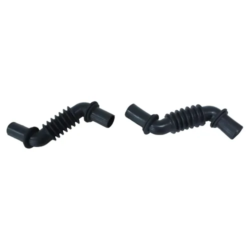 Miniatura 2 de Par (2) botas de cableado de jamba de puerta de ventana eléctrica estilo Z (acordeón), 4 pulgadas de largo 3/4 agujeros compatibles con Chevy Bel