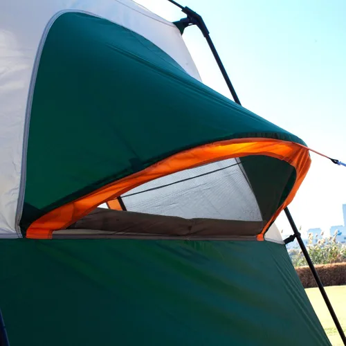 Miniatura 8 de KTT Extra Large Tent 6-10-12-14 Person(Style-B),Family Cabin Tents,2 Rooms,3 Doors and 3 Windows with Mesh,Straight Wall,Waterproof,Double Layer,Big