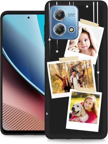 Miniatura 42 de Funda personalizada para Motorola Moto G Stylus 2020 con nombre de foto, texto y foto, GStylus personalizado -20 funda suave y fina (negro) de 6.4