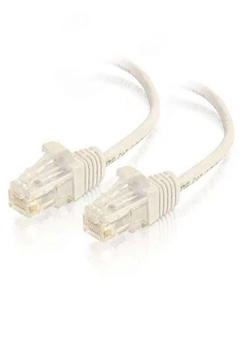 Miniatura 23 de C2G/Cables to Go 27872 Cable de red Ethernet cruzado Cat6 sin blindaje (UTP) sin enganche, amarillo (2,13 metros/7 pies)