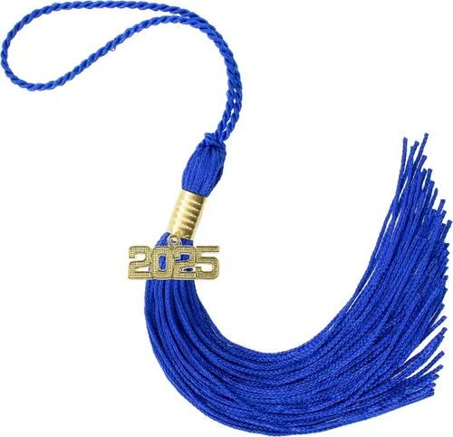 Miniatura 450 de Borla de graduación Aqua 2022, todos los colores escolares disponibles, fabricada en Estados Unidos