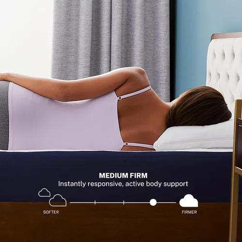 Miniatura 4 de Sleep Innovations - Colchón híbrido Marley en caja, con espuma viscoelástica de gel refrescante y resortes, soporte firme medio de avanzada, 10