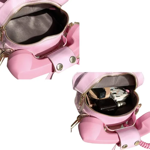 Miniatura 4 de Oweisong Divertido bolso de teléfono para mujer, bolso cruzado de hombro con asa superior para teléfono