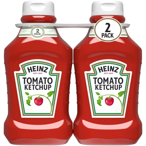 Miniatura 32 de Heinz Ketchup Forever - Botella invertida completa (20 onzas, paquete de 12)
