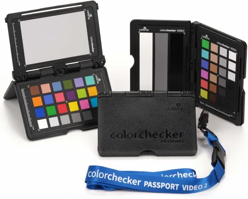 Miniatura 4 de Calibrite ColorChecker Passport Video 2 Kit portátil de calibración de color para foto/video, objetivos clásicos de 24 parches y balance de blancos