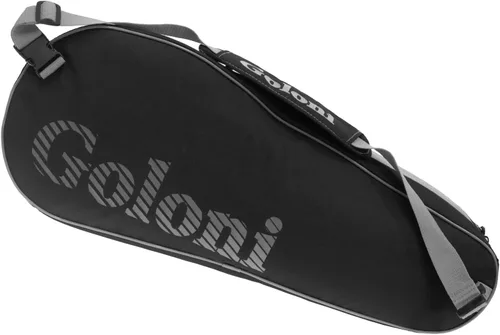 Miniatura 3 de Goloni Bolsa para 3 raquetas de tenis, para jugadores profesionales o principiantes, bolsa de protección para raquetas con almohadilla protectora