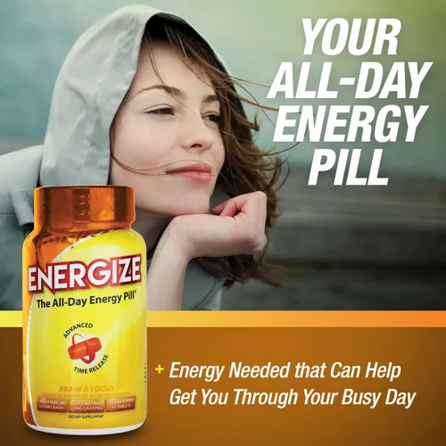 Miniatura 5 de iSatori Energize Brain & Focus Píldoras de Cafeína - Píldoras de Energía de Acción Rápida Todo el Día, Potenciador Cerebral, Suplemento de Energía