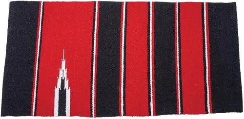 Miniatura 8 de Dura-Tech Manta Navajo de 34 x 36 pulgadas Compañero versátil de caballo Diseño Navajo Delgado pero protector Mantiene las almohadillas