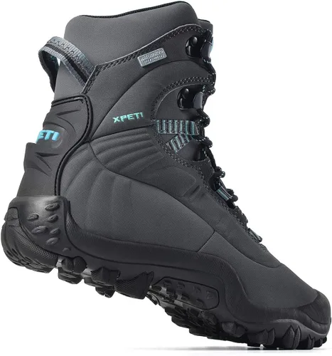 Miniatura 5 de XPETI Botas de senderismo para mujer Thermator Mid High Top impermeables para exteriores