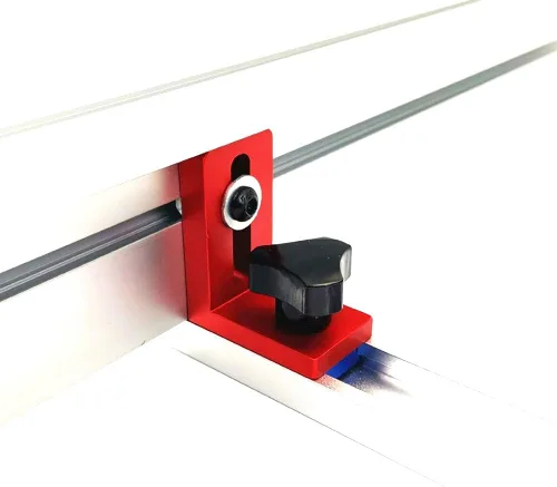 Miniatura 10 de Laecabv T-Track T-Slot - Guia de inglete de aleación de aluminio T para guías de guías de guías para sierra de mesa, enrutador, tabla de carpintería