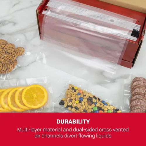 Miniatura 5 de Nesco Caja cortadora selladora al vacío con 50' de rollo de sellado al vacío resistente de 11 "x 50