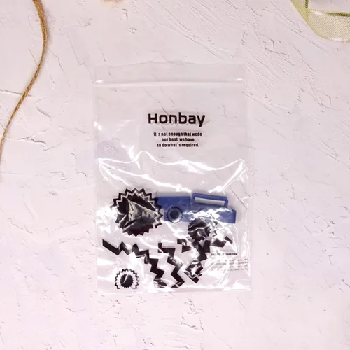 Miniatura 39 de Honbay 4 correas de reloj de repuesto de goma de 0.78 pulgadas (0.787 in)