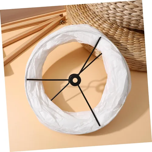 Miniatura 6 de Lámpara de mesa, pantalla de papel, accesorios de luz, pantalla de pie de papel de arroz, pantalla clásica moderna de papel, bombilla de piso