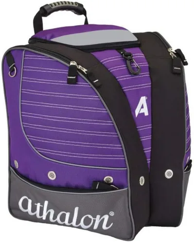 Athalon Athalon - Bolsa de esquí para adultos "personalizable" Púpura/Gris