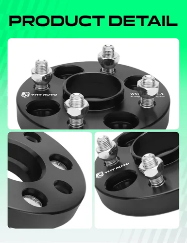 Miniatura 8 de YHTAUTO Espaciadores de rueda centrados en buje 4x100mm de 20mm Compatibles con modelos Honda, Acura, Kia, Mini y Mitsubishi, Integra, CRX