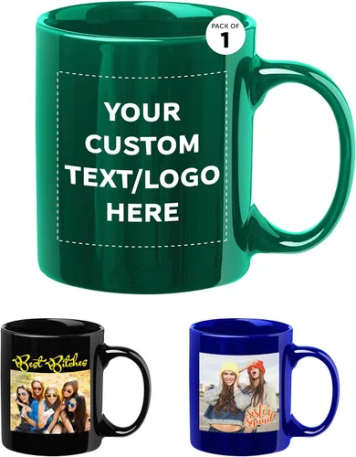 Miniatura 37 de Tazas de café de cerámica personalizadas para el Día del Padre, 11 onzas, juego de 10/50/100, paquete personalizado a granel, juego de tazas de café