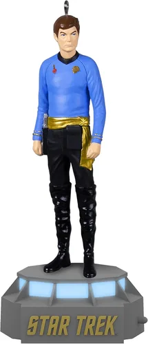 Miniatura 8 de Hallmark Keepsake – Adorno navideño de recuerdo 2023, Star Trek La Mano de Apolo, Regalos para Trekkies