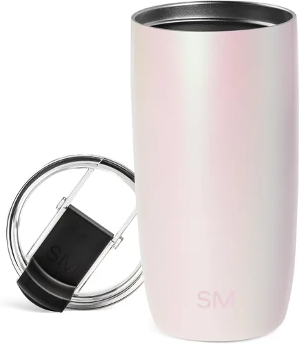 Miniatura 47 de Simple Modern Taza de Café de Viaje Tumbler con Tapa Abatible Reutilizable Aislada de Acero Inoxidable Taza de Café Frío Preparado en Frío Café