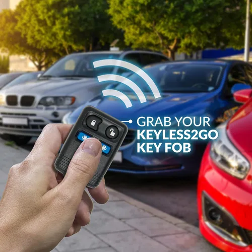 Miniatura 6 de Keyless2Go Repuesto para llavero remoto de entrada sin llave para vehículos seleccionados Freestar Windstar Monterey Blackwood que utilizan