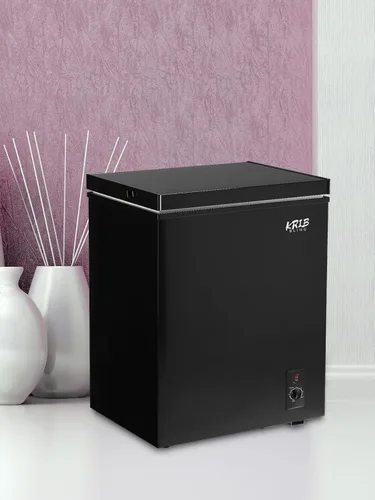 Miniatura 7 de KRIB BLING - Congelador de cofre de 5.0 pies cúbicos con control de temperatura de 7 marchas (-16°F a -48°F), congelador compacto profundo con cesta