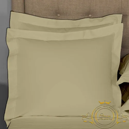 Miniatura 29 de Crown Collection Juego de 2 fundas de almohada estándar de 20 x 26 pulgadas, hipoalergénicas de 600 hilos, 100% algodón egipcio, fundas de almohada