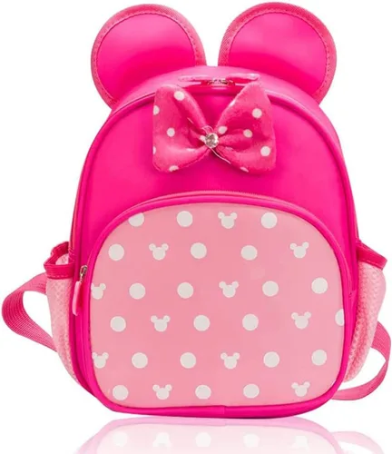 Voikukka Mochilas pequeñas para niñas pequeñas, mochila de viaje, linda mochila para libros para niños pequeños, mochila preescolar, Rosado, Mochila