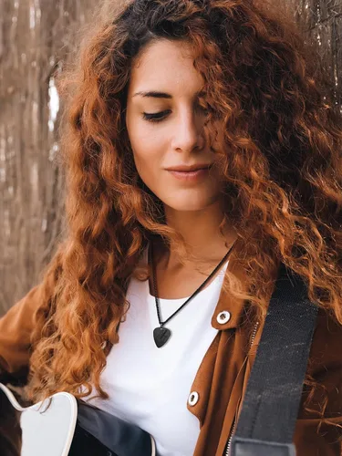Miniatura 2 de U7 Collar de Música Punk Hip Hop, Púa de GuitarraGuitarraMicrófonoAuriculares Colgante con Cadena para Hombres y Mujeres, Joyería de Música R&B