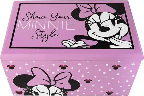 Miniatura 7 de Disney Joyero de Minnie Mouse, muestra tu organizador de joyas estilo Minnie