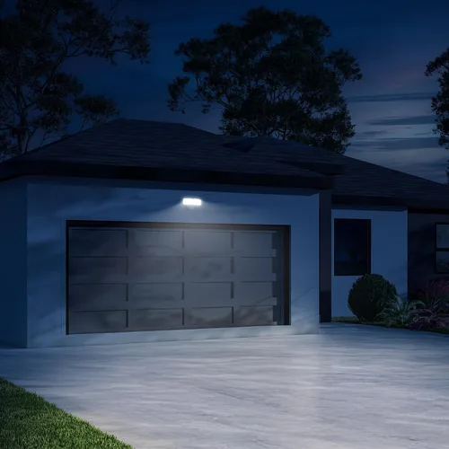 Miniatura 8 de Feit Electric Luz de inundación LED con sensor de movimiento, luz de seguridad de doble cabezal de 2000 lúmenes, 5CCT (2700K-6500K), luz al aire