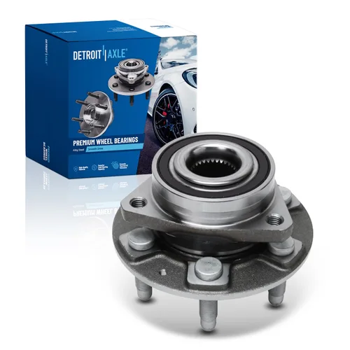Miniatura 153 de Detroit Axle - Conjunto de cubo de rodamiento de rueda delantera para Nissan Altima 02-06 (3.5L V6)/Maxima 00-08, INFINITI I30 00-01/I35 02-04 5
