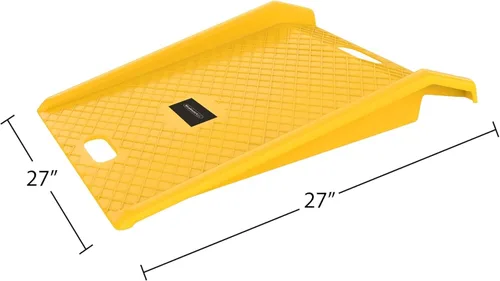 Miniatura 2 de Rampa para bordillo - Rampa portátil resistente con capacidad de peso de 1000 libras - para carretillas de muebles, carretillas de mano o carritos