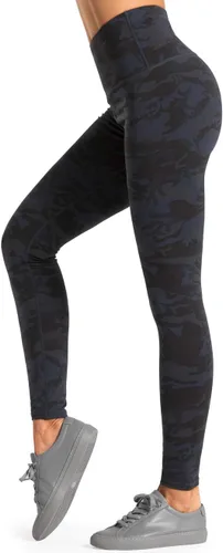 Miniatura 7 de Dragon Fit - Pantalones de compresión para yoga con bolsillos interiores, cintura alta, pantalones atléticos para control de abdomen, calzas