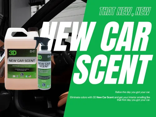 Miniatura 2 de Ambientador 3D con aroma nuevo para auto – Botella de spray de 16oz – Fórmula duradera, no tóxica y a base de agua con aceites orgánicos – Seguro