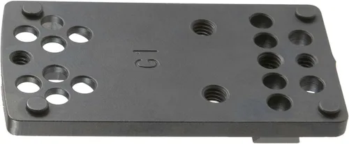 TRUGLO Soporte de punto rojo pistola | Placa de montaje de acero óptico de punto óptico de tiro táctico ligero duradero
