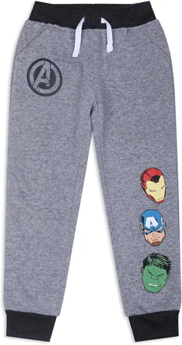 Miniatura 2 de Marvel Avengers Hulk, Captain America and Iron Man Boys Joggers 2 Pack for Toddler and Little Kids BlackGrey