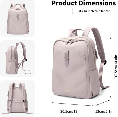 Miniatura 4 de GOLF SUPAGS - Mochila para portátil para mujer, casual, bolsa de día, para el trabajo, de viaje, mochila para portátil, para portátiles de 14/16