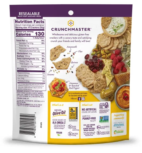 Miniatura 2 de Crunchmaster Multi-Seed Gluten-Free Original, 4 Ounce (Pack of 12)