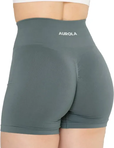 AUROLA Intensify - Pantalones cortos de entrenamiento para mujer, sin costuras, para gimnasio, yoga, correr, deporte, ejercicio activo, fitness