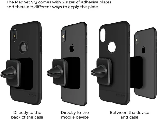 Miniatura 4 de Prodigee Soporte magnético universal para teléfono, soporte magnético para iPhone X / 8 8 Plus / 7 7s Plus/ 6 6s Plus/ 5 5s SE/Galaxy S7 S6 S8/Note 8