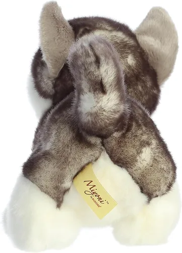 Miniatura 3 de Aurora® Adorable Miyoni® Tots Husky Siberian Pup - Detalle realista - Apreciado compañerismo - Gris 10 pulgadas