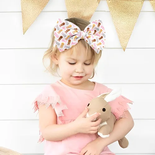 Miniatura 2 de YanJie Diademas de Pascua para el pelo de bebé, diademas de animación, diadema de conejo, diademas de Pascua, accesorios para el cabello, regalos