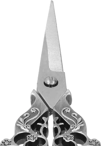 Miniatura 2 de DIY Sewing Scissors Embroidery Vintage Classical Needle Art Work Craft CollectionBronze (Silver)