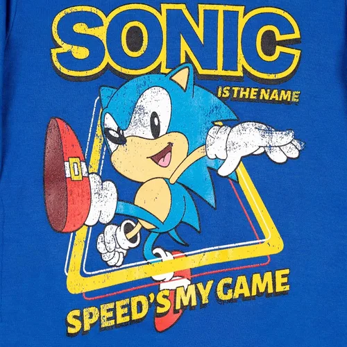 Miniatura 4 de SEGA Sonic the Hedgehog Tails Knuckles - Sudadera con capucha para niños pequeños y grandes
