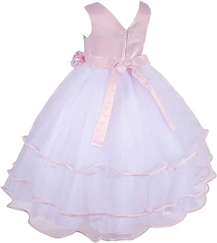 Miniatura 3 de AMJ vestidos Inc Big Comunión de las niñas Flower Girl Pageant Vestido